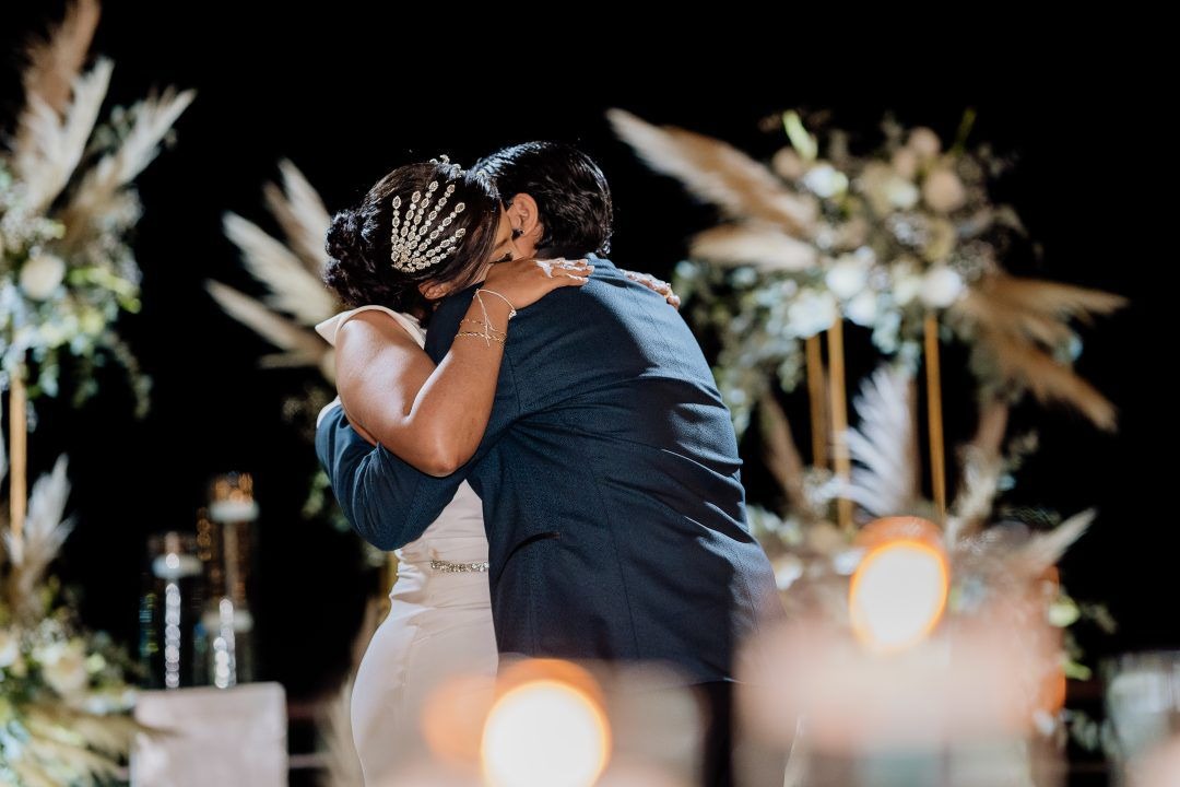 Pareja en celebración igualitaria