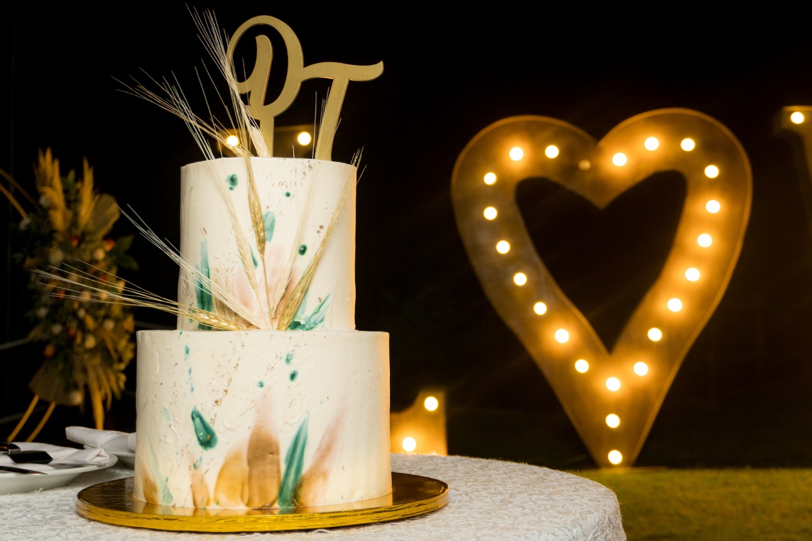 Mesa decorada para XV años